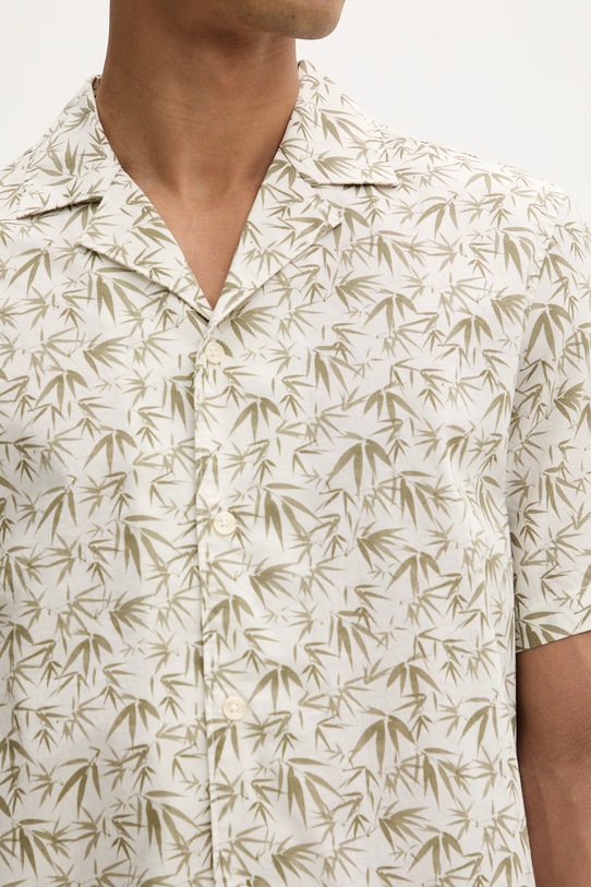 Marc O'Polo koszula męska bawełniana 5000013941 beżowy