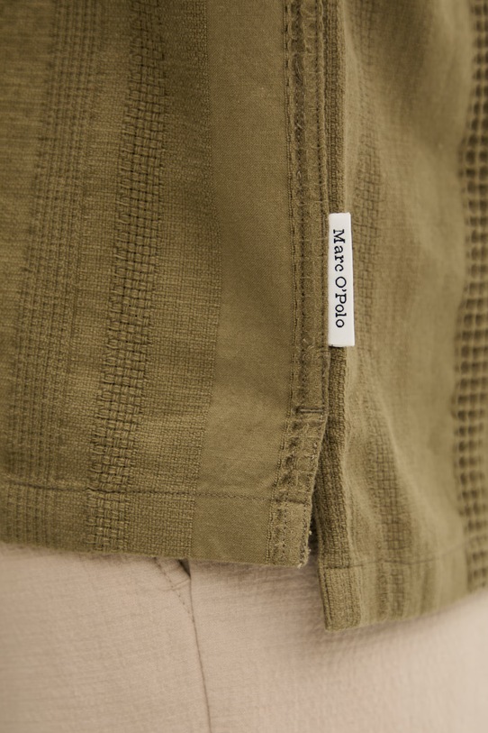 Marc O'Polo πουκάμισο ανδρικό βαμβακερό 5000013945 πράσινο