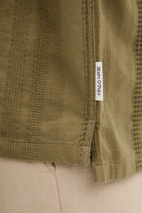 Marc O'Polo πουκάμισο ανδρικό βαμβακερό 5000013945 πράσινο