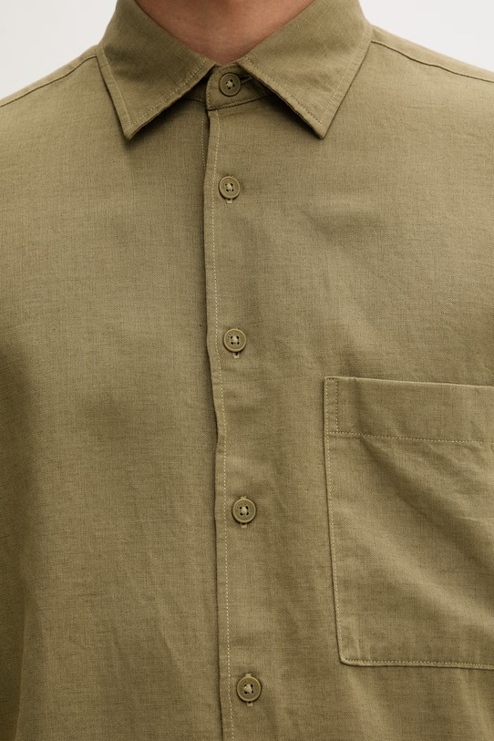 Marc O'Polo koszula męska z lyocellu 5000013948 zielony