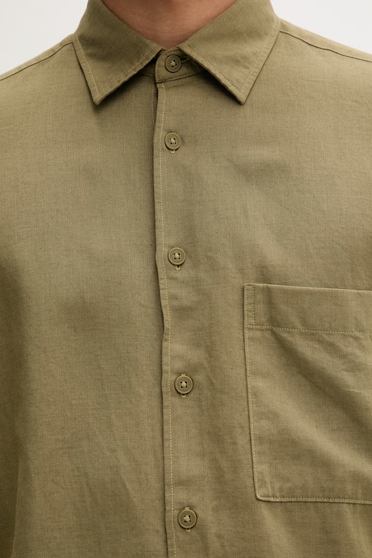 Marc O'Polo koszula męska z lyocellu 5000013948 zielony