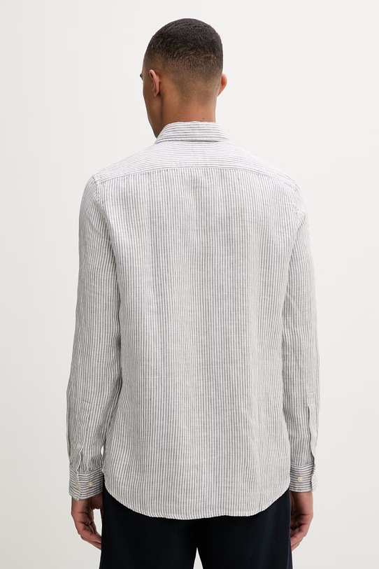 Odzież Marc O'Polo koszula męska lniana 5000013950 szary