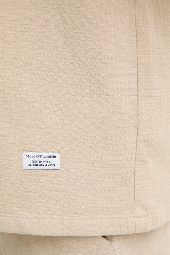 Marc O'Polo koszula męska bawełniana 5000010060 beżowy