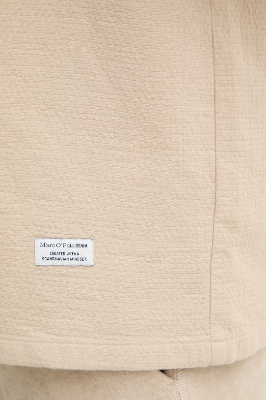 Marc O'Polo koszula męska bawełniana 5000010060 beżowy