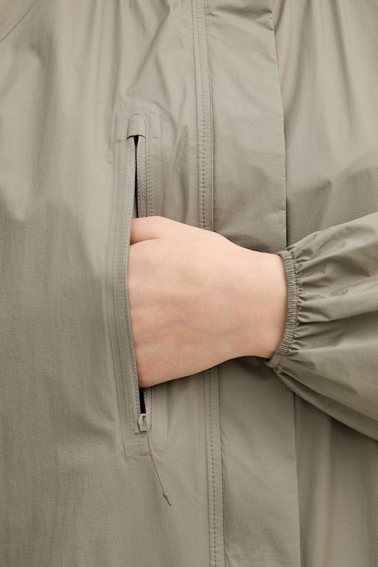 Save The Duck kurtka przeciwdeszczowa damska SHOWER C42264W.LITE22 szary