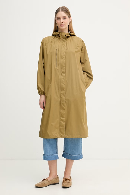 Save The Duck kurtka przeciwdeszczowa damska SHOWER zielony C42264W.LITE22