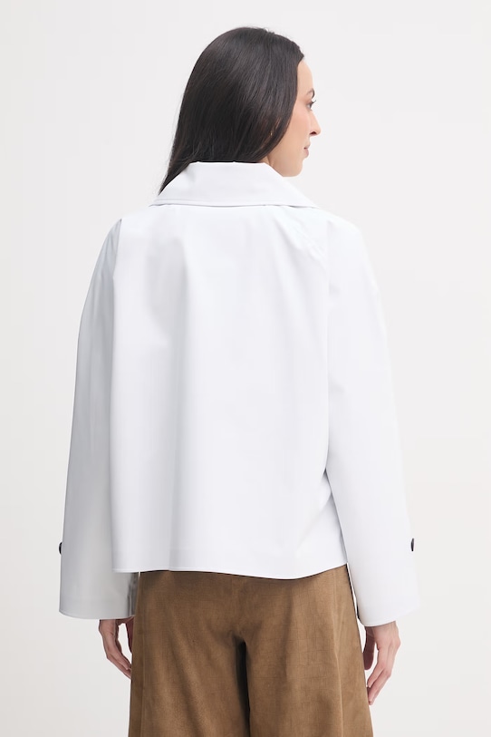 Odzież Save The Duck krótki trencz damski GARBO D32665W.GRIN22 biały