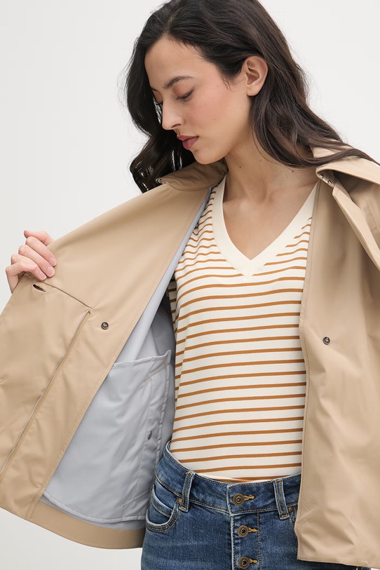 Save The Duck krótki trencz damski GARBO D32665W.GRIN22