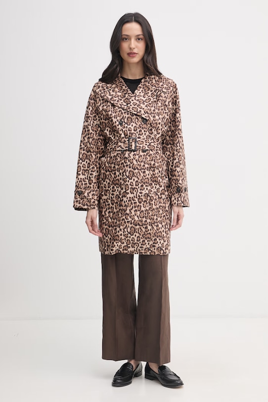 Save The Duck trencz damski TECLA brązowy D42662W.TARK22