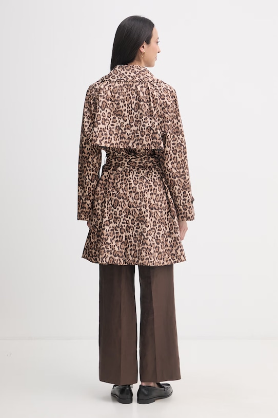 Odzież Save The Duck trencz damski TECLA D42662W.TARK22 brązowy