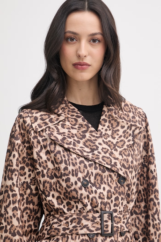 Save The Duck trencz damski TECLA brązowy D42662W.TARK22