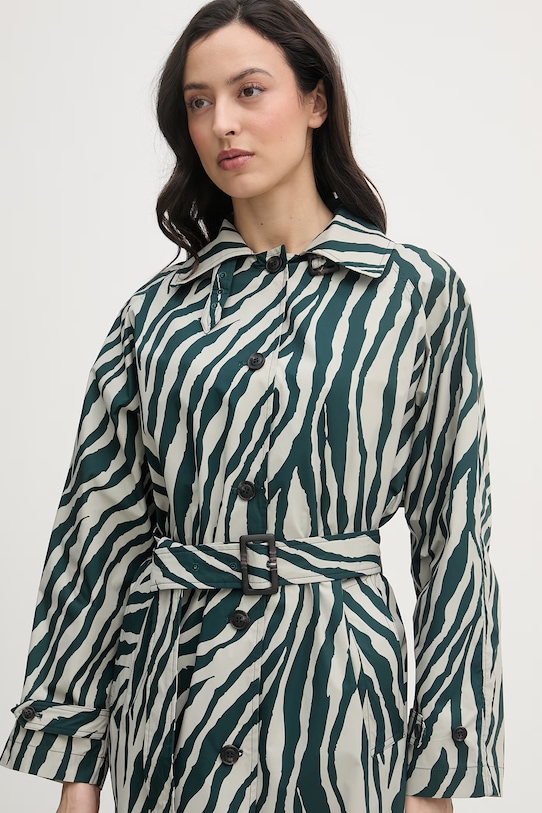 Save The Duck trencz damski DANIELLE zielony D42697W.SOBY22