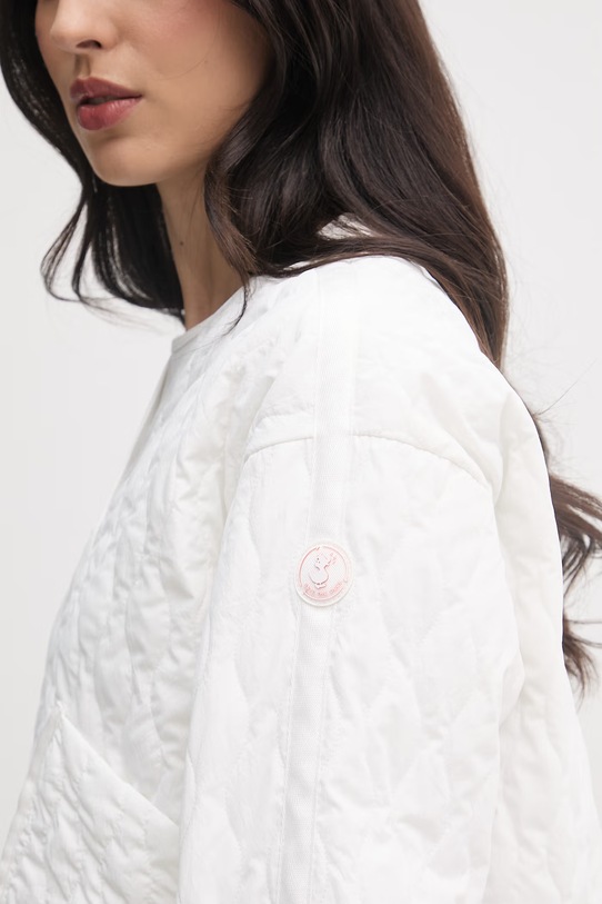 Save The Duck kurtka przejściowa damska FARA biały D32717W.POBY22