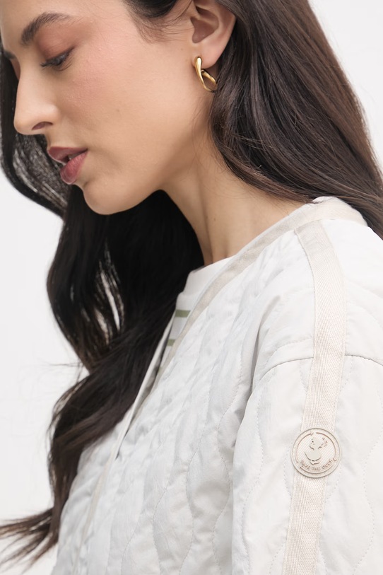 Save The Duck kurtka przejściowa damska FARA szary D32717W.POBY22