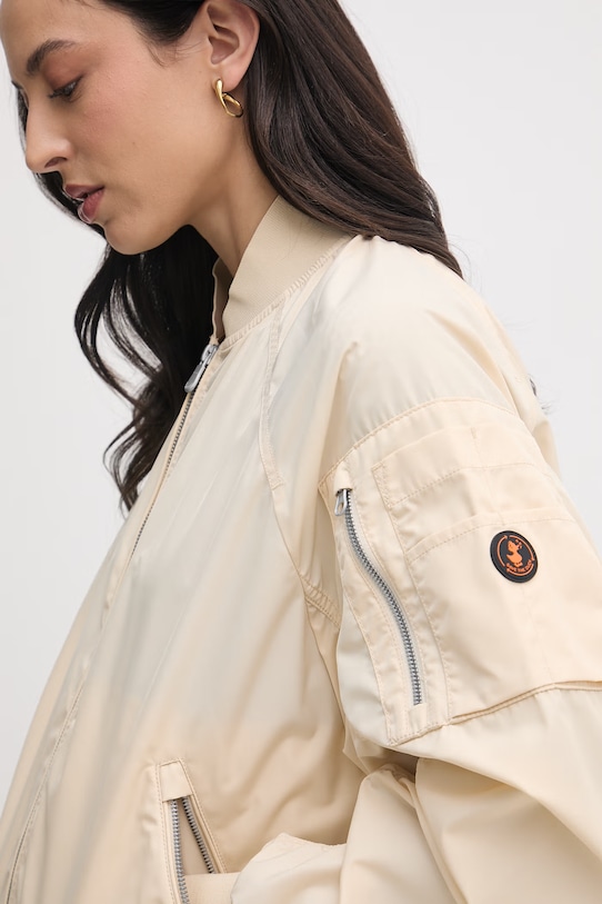 Save The Duck bomberka damska LIL beżowy D32105W.TWIL22