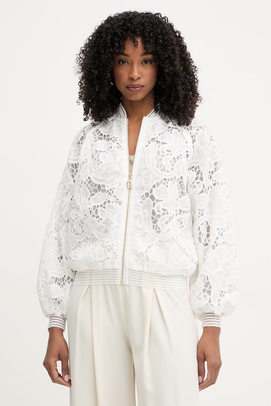 Silvian Heach kurtka damska GUANA biały GPP26354GB