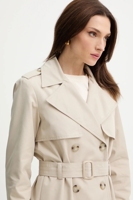 Silvian Heach trencz bawełniany TRELSI beżowy GPP26355TR