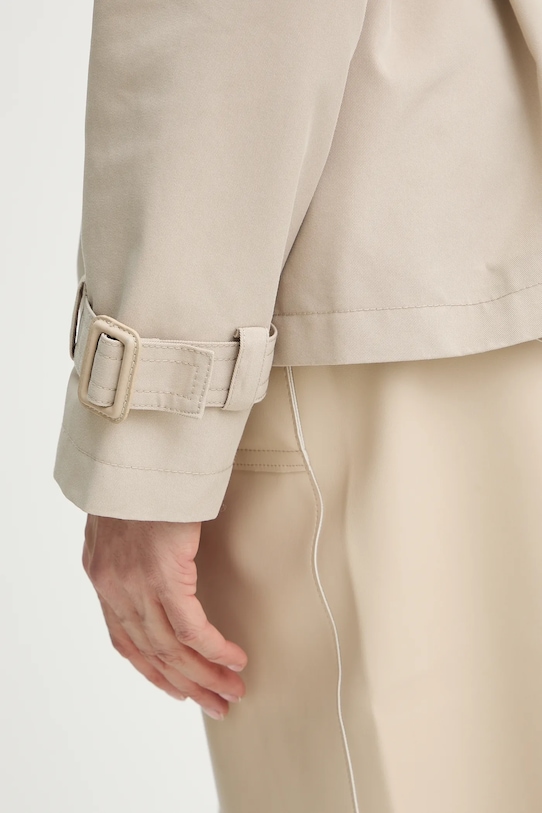 Silvian Heach trencz bawełniany TRELSI GPP26355TR beżowy