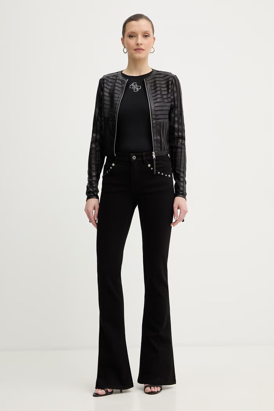 Silvian Heach kurtka EVAS GPP26079GB czarny ZS26