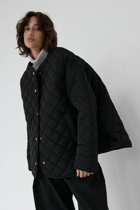 Muuv kurtka przejściowa damska MAR czarny pik.kurtka.oversize.MAR