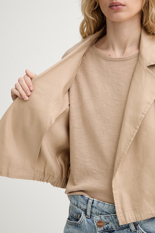 Marc O'Polo куртка жіноча з льоном 5000014051 бежевий