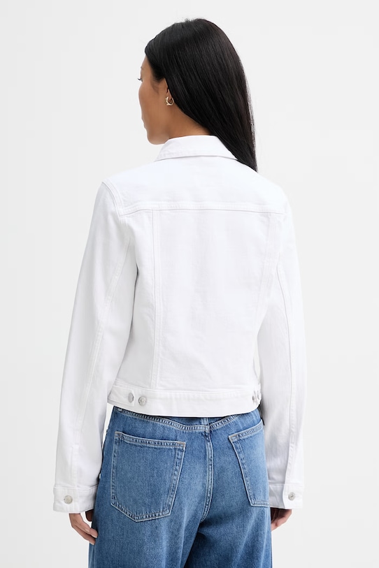 Odzież Marc O'Polo kurtka damska jeansowa 5000014178 biały
