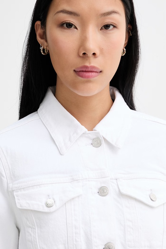 Marc O'Polo kurtka damska jeansowa biały 5000014178