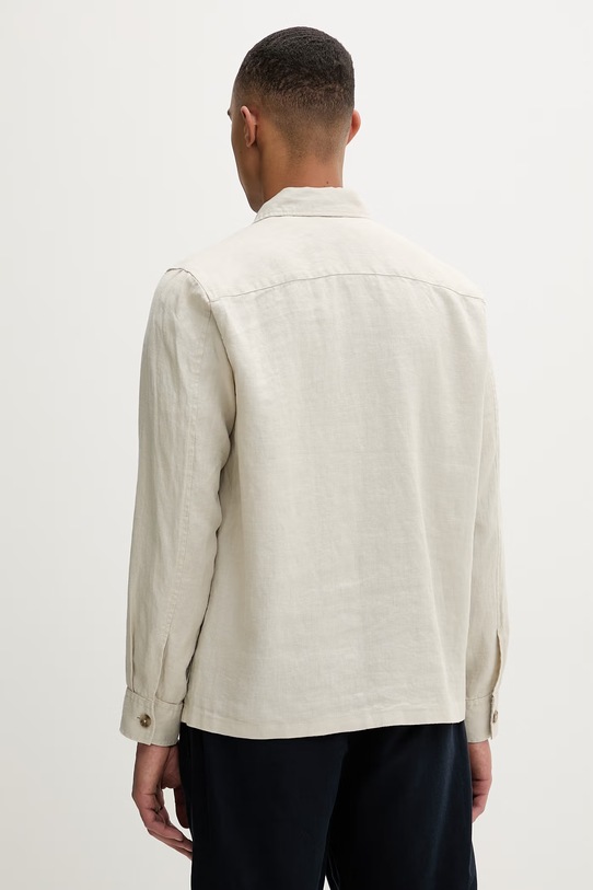 Abbigliamento Marc O'Polo giacca da uomo in lino 5000013998 beige