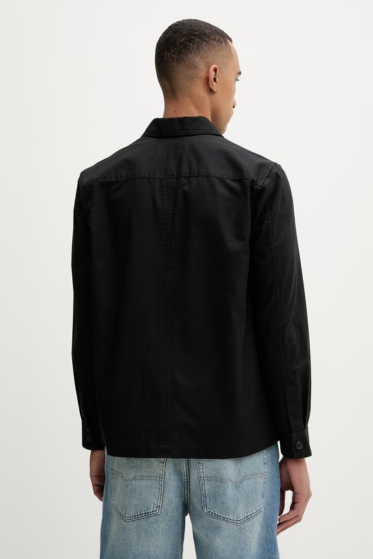 Odzież Marc O'Polo kurtka męska z lnem 5000013994 czarny