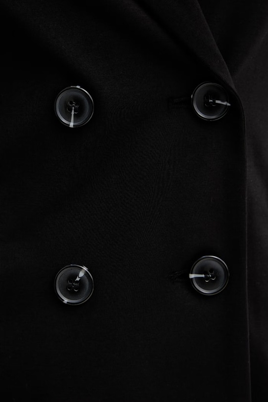 Silvian Heach marynarka dwurzędowa damska FATISE GPP26061GC czarny