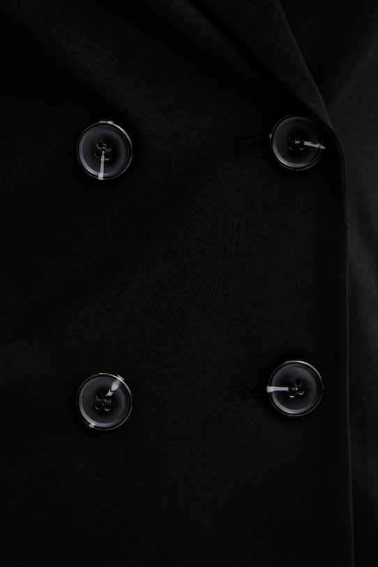 Silvian Heach marynarka dwurzędowa damska FATISE GPP26061GC czarny