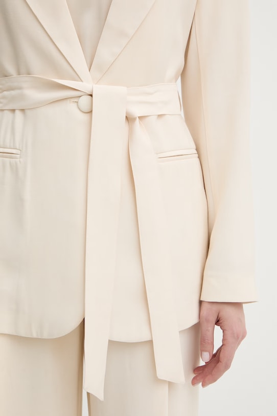 Silvian Heach marynarka KOLEW GPP26142GC beżowy