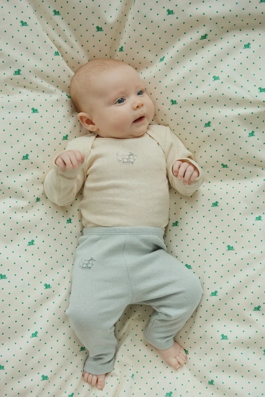 Fanga Fontana colanți pentru copii PERLA 2 PACK PANTS OCS FA100083 bej