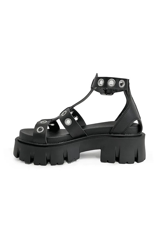 Obuwie Altercore sandały damskie Leyla Vegan Black Leyla.Vegan czarny