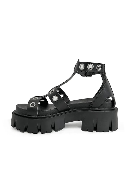 Obuwie Altercore sandały damskie Leyla Vegan Black Leyla.Vegan czarny