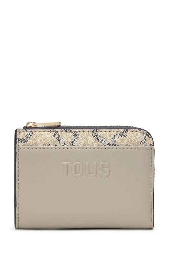 Tous portfel Kaos Icon imitacja skóry licowej beżowy 2002357444