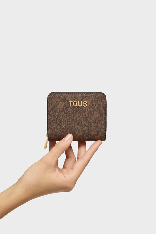 Tous portfel damski brązowy 2002380543