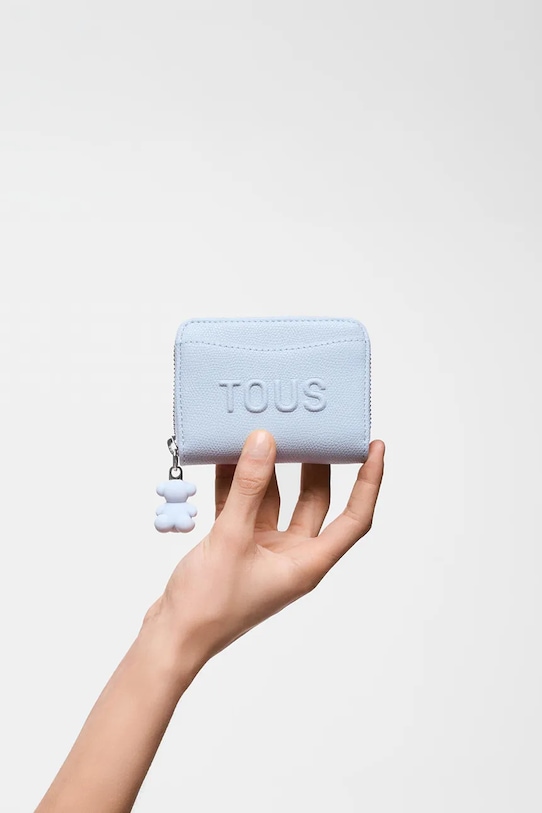 Tous portfel damski niebieski 2002374133