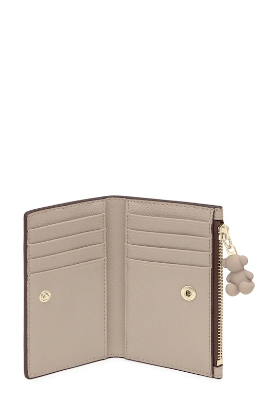 Akcesoria Tous portfel damski z imitacji skóry 2002374243 beżowy