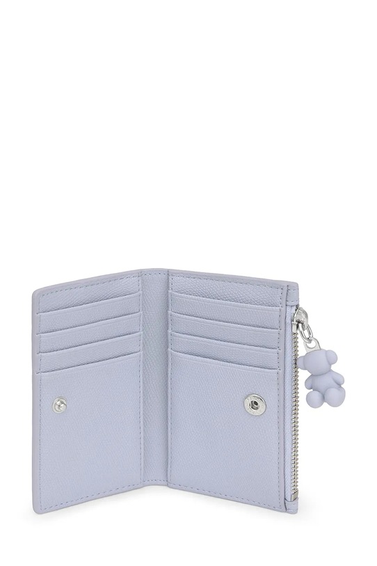 Akcesoria Tous portfel damski z imitacji skóry 2002374233 niebieski