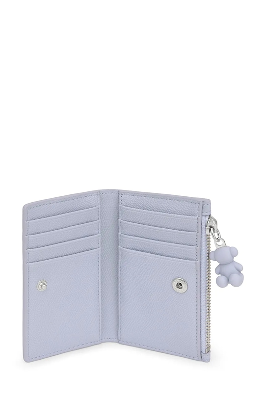 Akcesoria Tous portfel damski z imitacji skóry 2002374233 niebieski