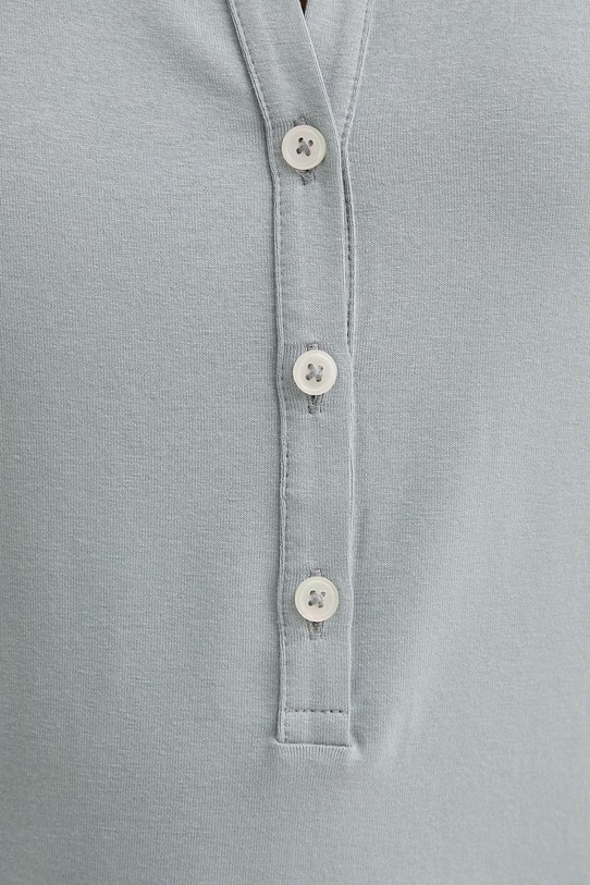 Marc O'Polo polo dámské s viskózou 5000014088 modrá