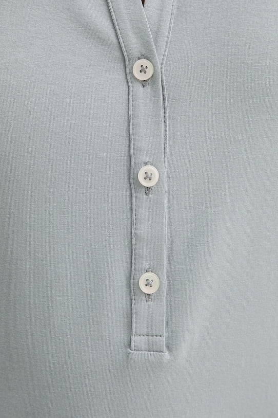 Marc O'Polo polo dámské s viskózou 5000014088 modrá