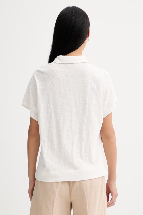 Odzież Marc O'Polo polo damskie bawełniane 5000014115 beżowy