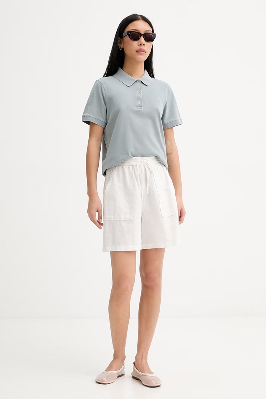 Marc O'Polo polo damskie 5000014126 niebieski ZS26