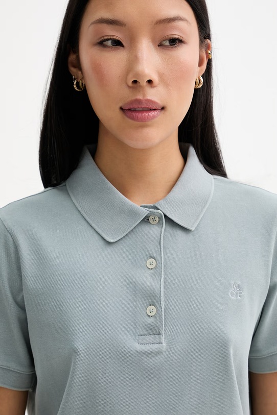 Marc O'Polo polo damskie niebieski 5000014126
