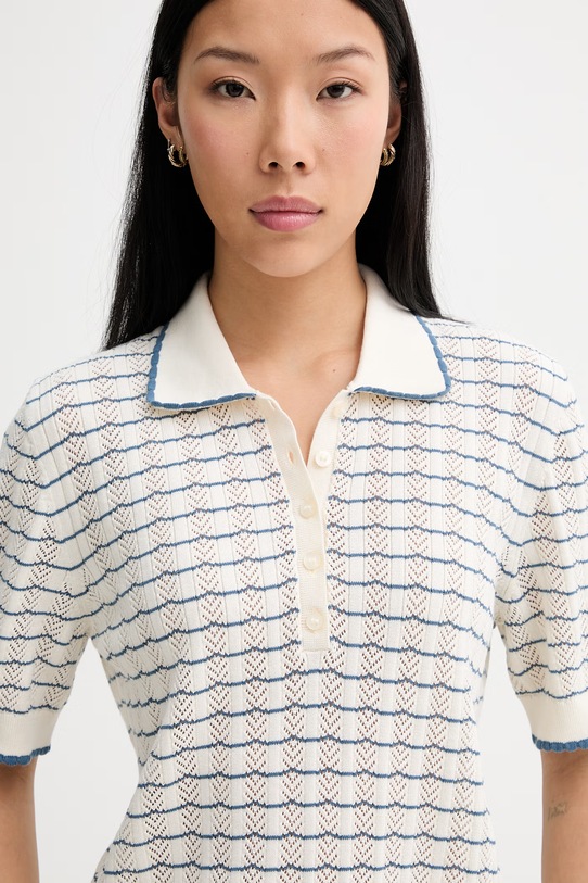 Marc O'Polo polo dámské bavlněné béžová 5000010019