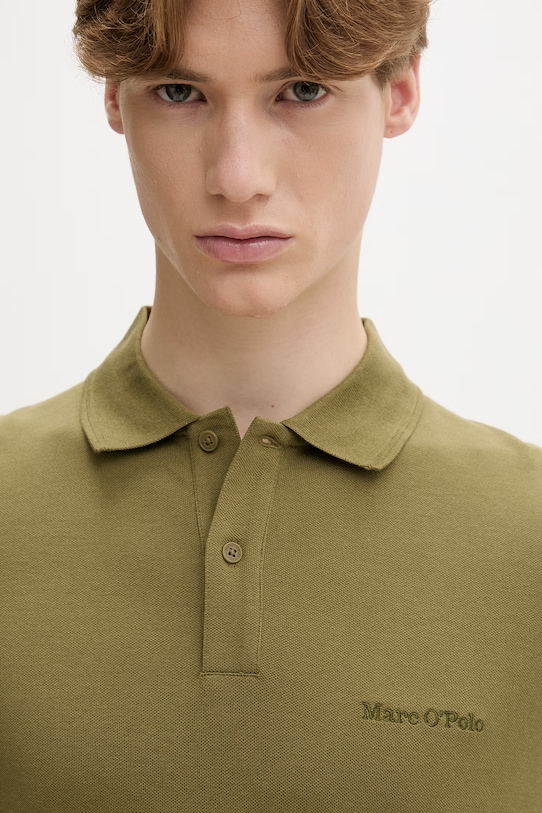 Marc O'Polo póló férfi zöld 5000013999