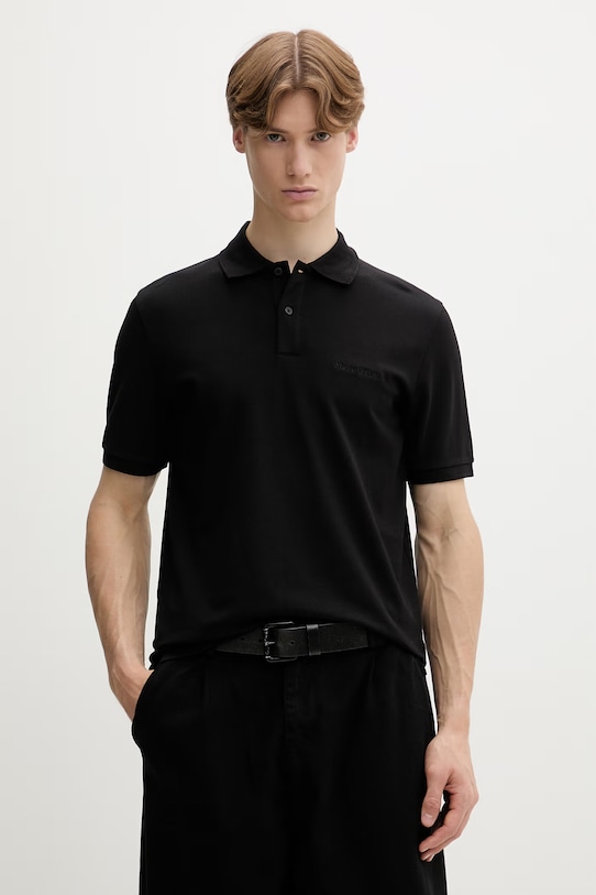 Marc O'Polo polo pentru bărbați negru 5000013999