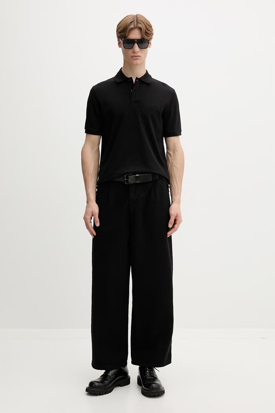 Marc O'Polo polo pentru bărbați 5000013999 negru ZS26